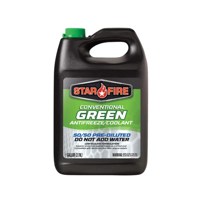 Conventional Green Antifreeze/Coolant Concentrate & 50/50