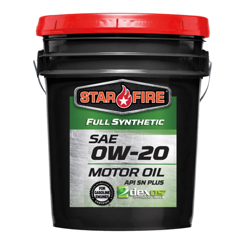 Full Synthetic Motor Oil 0W-20 dexos 1 | 5 Gal or 12 Qt case