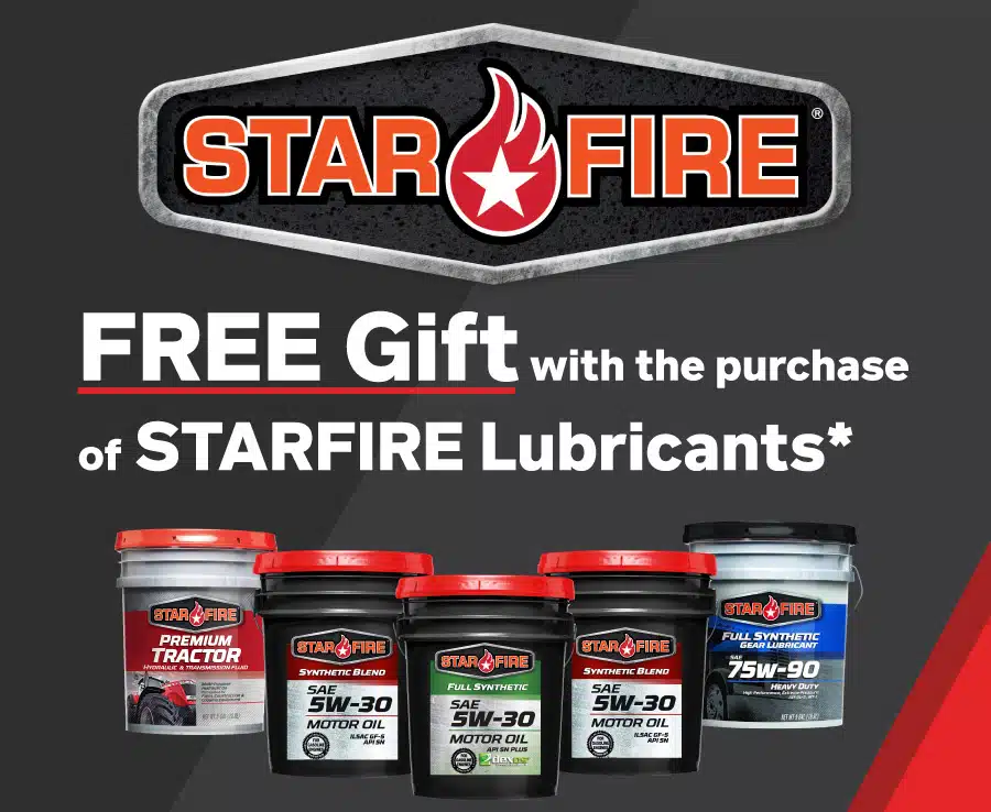 Starfire Lubricants Promo Spend & Earn Event