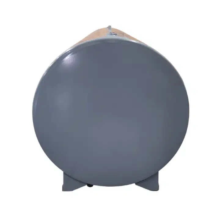 1000 Gallon Skid Tank Front view