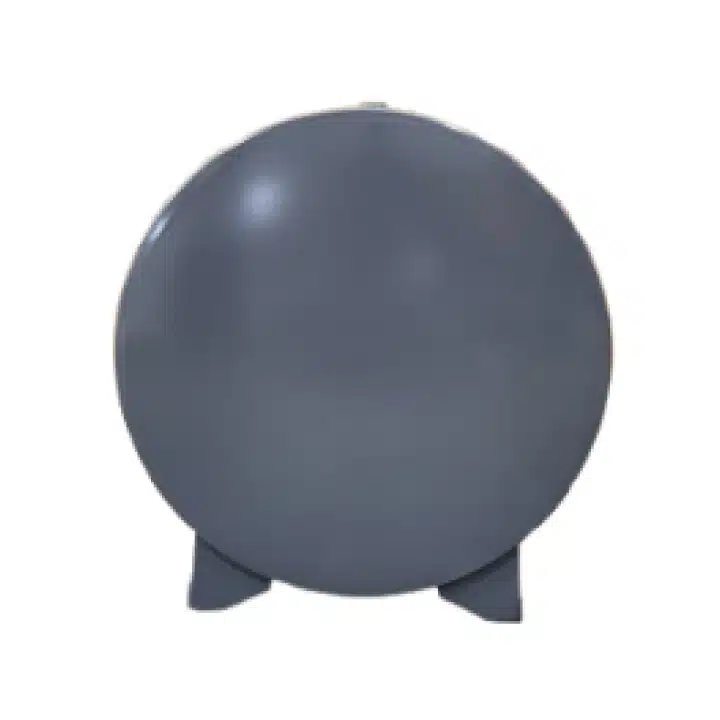 550 Gallon Skid Tank Front View